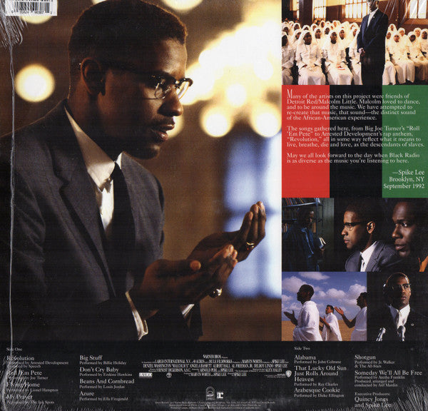 Various - Malcolm X (Music From The Motion Picture Soundtrack) (LP) - Velvet Music