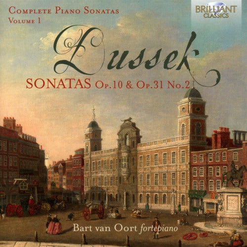 J.l. Dussek - Complete piano sonatas vol.1: sonatas op.10 & op.31 (CD) - Velvet Music