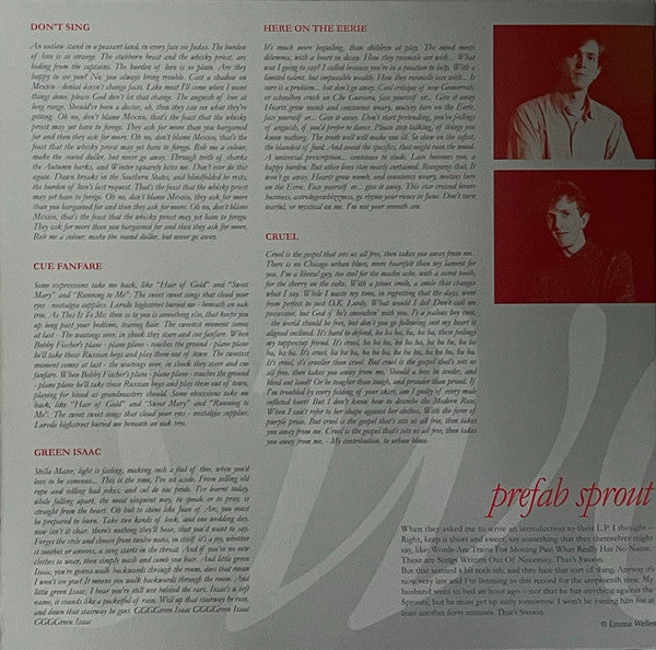 Prefab Sprout - Swoon (LP) - Velvet Music