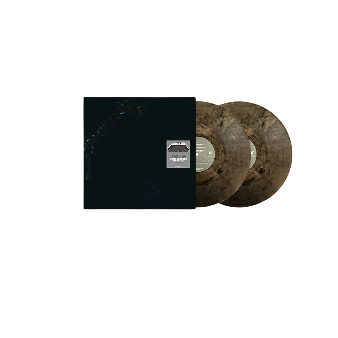 Metallica - Metallica -some blacker marbled vinyl- (LP) - Velvet Music