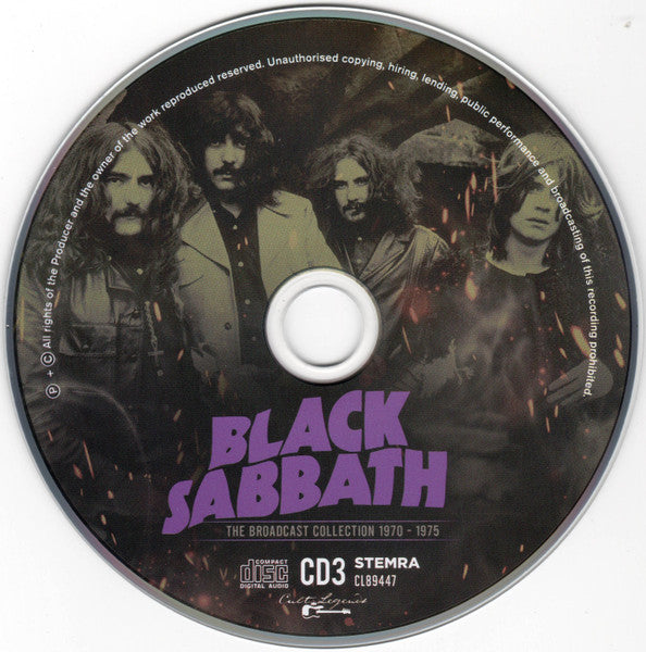 Black Sabbath - The Broadcast Collection 1970 - 1975 (CD)