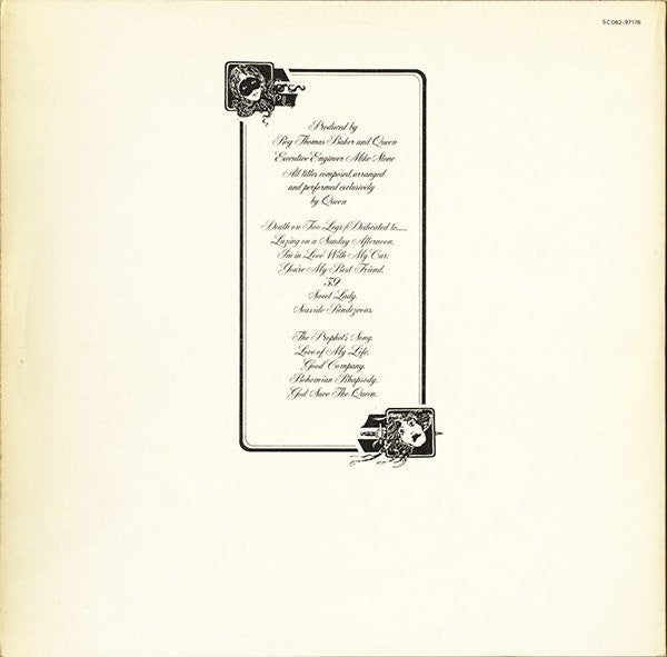 Queen - A Night At The Opera (tweedehands LP) - Velvet Music