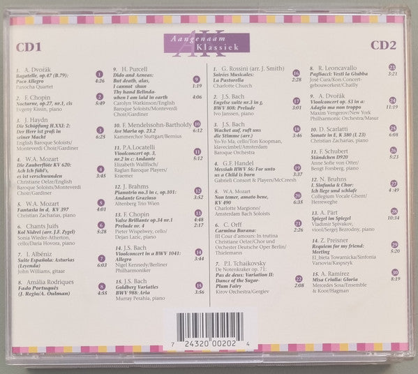 Various - Aangenaam... Klassiek - Editie 2000 (tweedehands CD) - Velvet Music