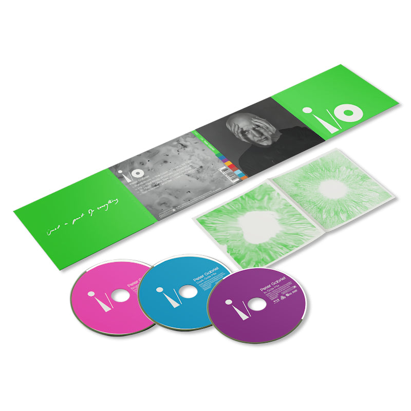 Peter Gabriel - i/o (Bright-Side & Dark-Side & In-Side Mixes) (CD + Blu-ray Audio)