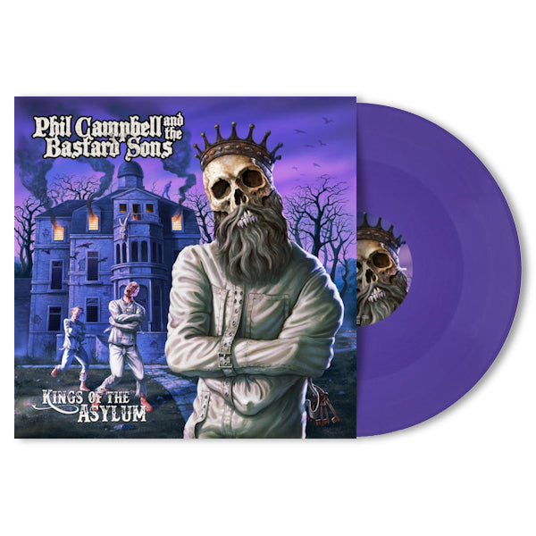 Phil Campbell And The Bastard Sons - Kings of the asylum -purple vinyl- (LP) - Velvet Music