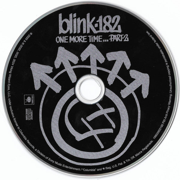 Blink-182 - One More Time... Part-2 (CD) - Velvet Music