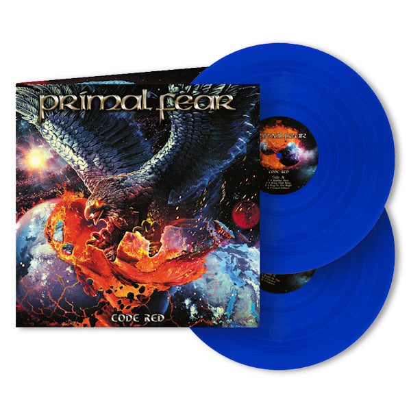 Primal Fear - Code red -transparant blue vinyl- (LP) - Velvet Music