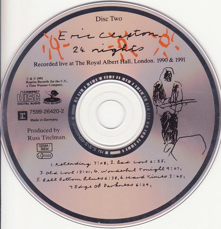 Eric Clapton - 24 Nights (tweedehands CD) - Velvet Music