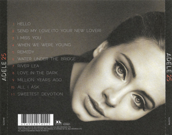 Adele (3) - 25 (tweedehands CD) - Velvet Music