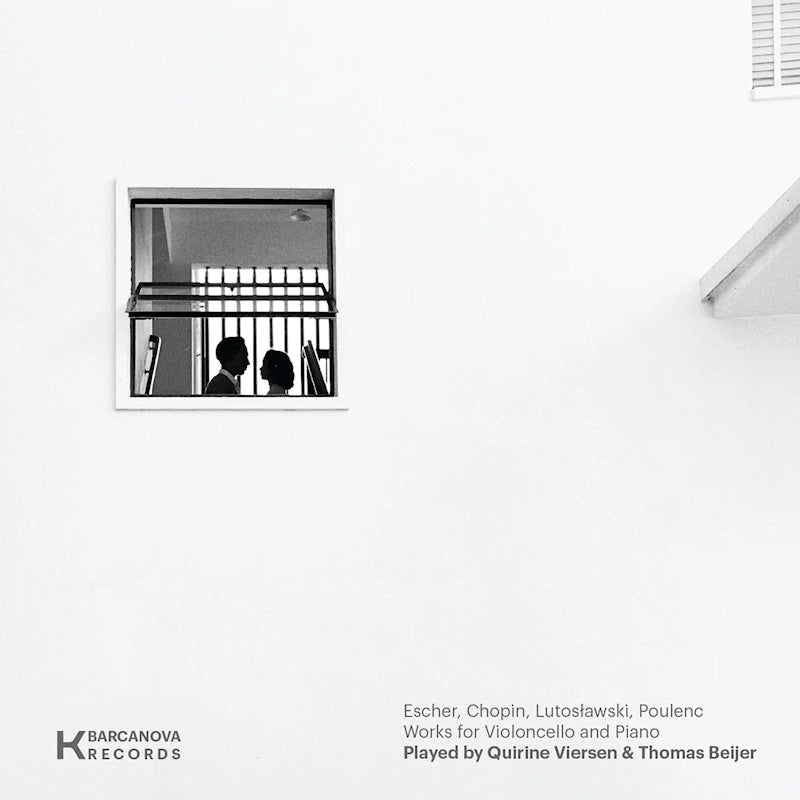 Quirine Viersen & Thomas Beijer - Escher, chopin, lutoslawski, poulenc, works for violoncello and piano (LP)