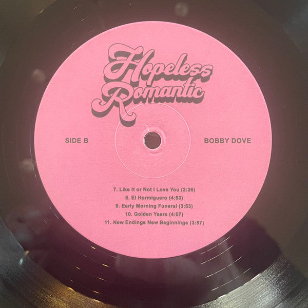 Bobby Dove - Hopeless Romantic (LP) - Velvet Music