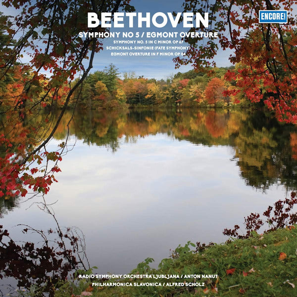 Radio Symphony Orchestra Ljubljana / Philharmonica Slavonica - Beethoven: Symphony No. 5 / Egmont Overture (LP) - Velvet Music