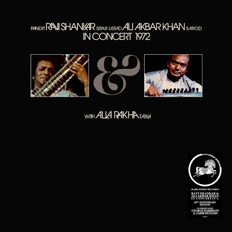 Ravi Shankar & Ali Akbar Khan - In concert 1972 -50th anniversary- (LP) - Velvet Music