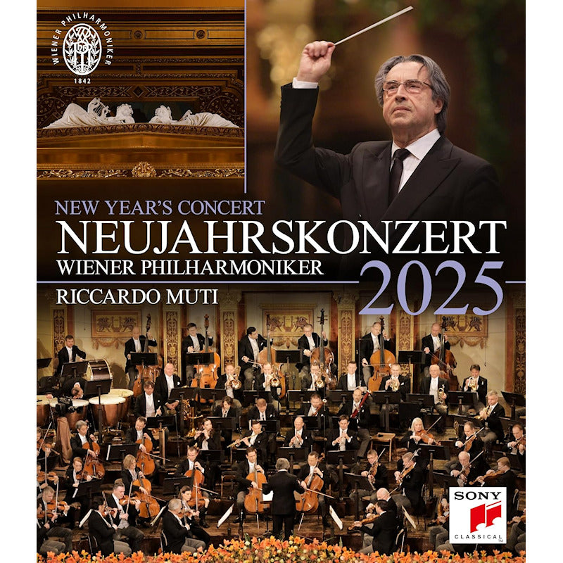 Riccardo Muti & Vienna Philharmonic - New Year's Concert 2025 (Blu-ray movie)