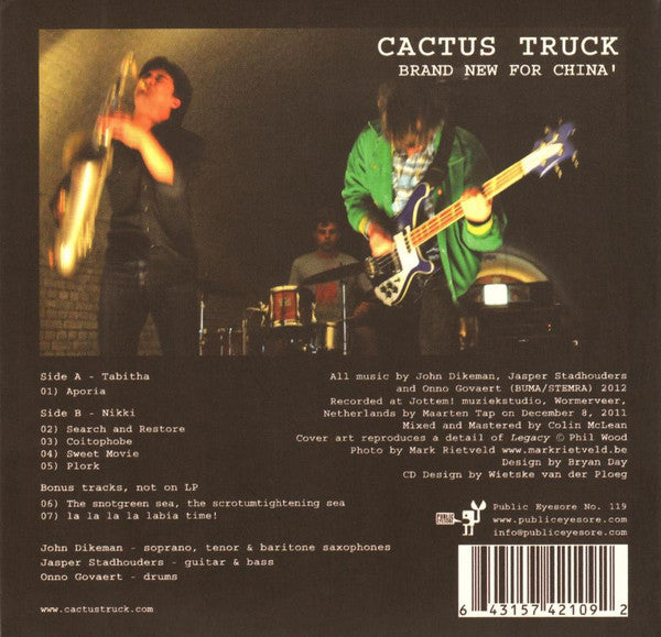 Cactus Truck - Brand New For China! (tweedehands CD) - Velvet Music