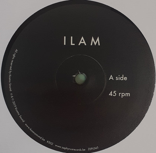 Kosmo Sound - ILAM / ILAM Dub (10-inch) - Velvet Music