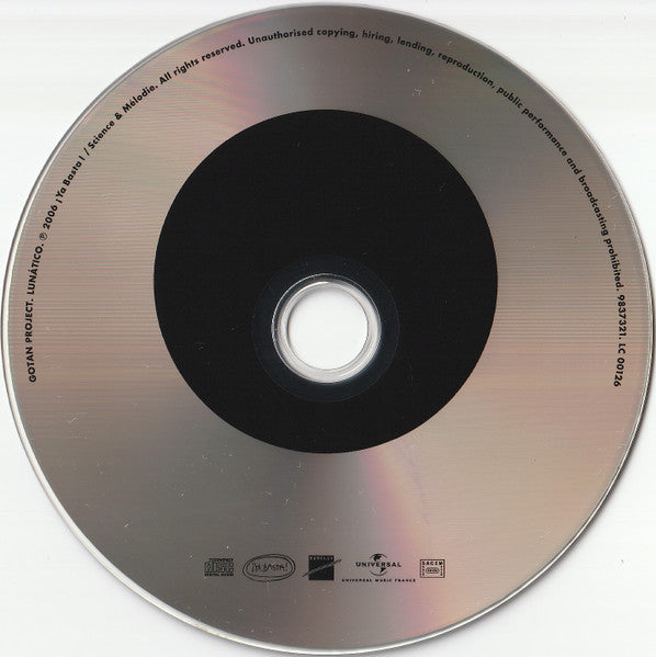 Gotan Project - Lunático (used CD)