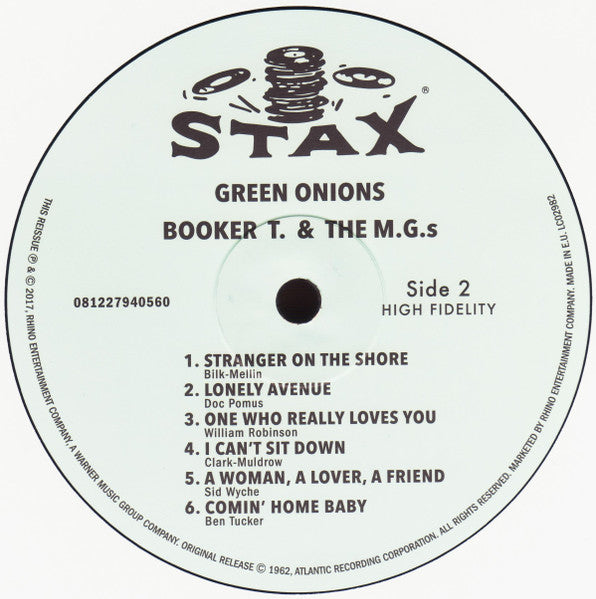 Booker T & The MG's - Green Onions (LP) - Velvet Music