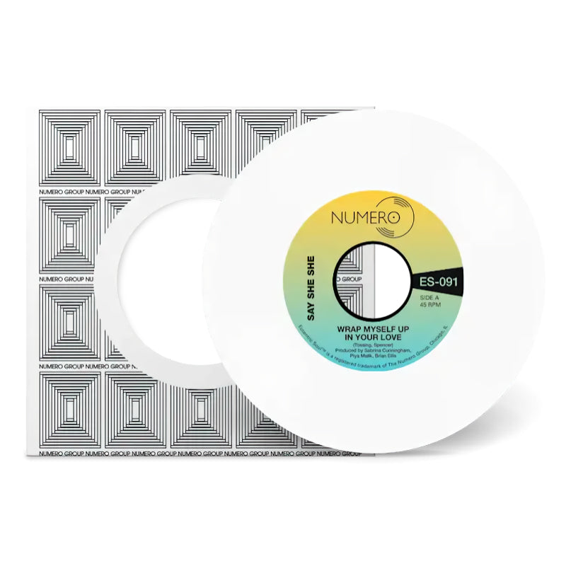 Say She She & Jim Spencer - Wrap myself up in your love (7-inch single)