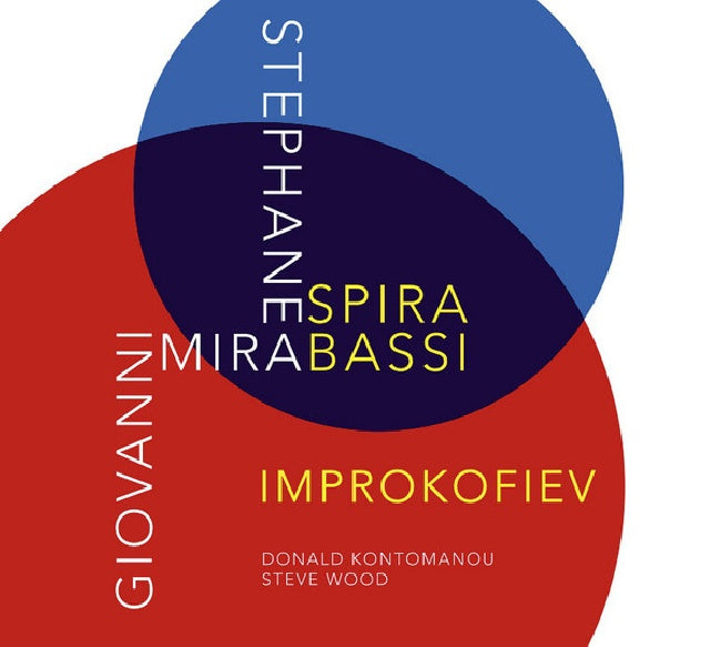 Spirabassi, Stéphane Spira, Giovanni Mirabassi - Imrokofiev (second hand CD)