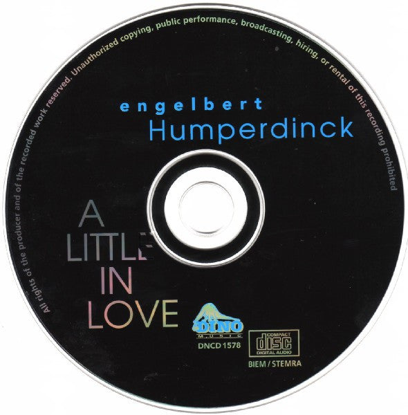 Engelbert Humperdinck - A Little In Love (tweedehands CD) - Velvet Music