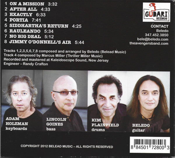 Avengers (19), The, Kim Plainfield, Adam Holzman, Lincoln Goines, Beledo - On A Mission (tweedehands CD) - Velvet Music