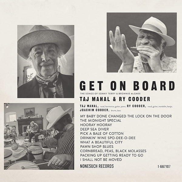 Taj Mahal & Ry Cooder - Get on board (CD)