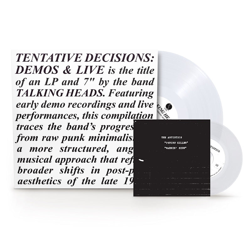 Talking Heads - Décisions provisoires : 1974-1976 (LP)