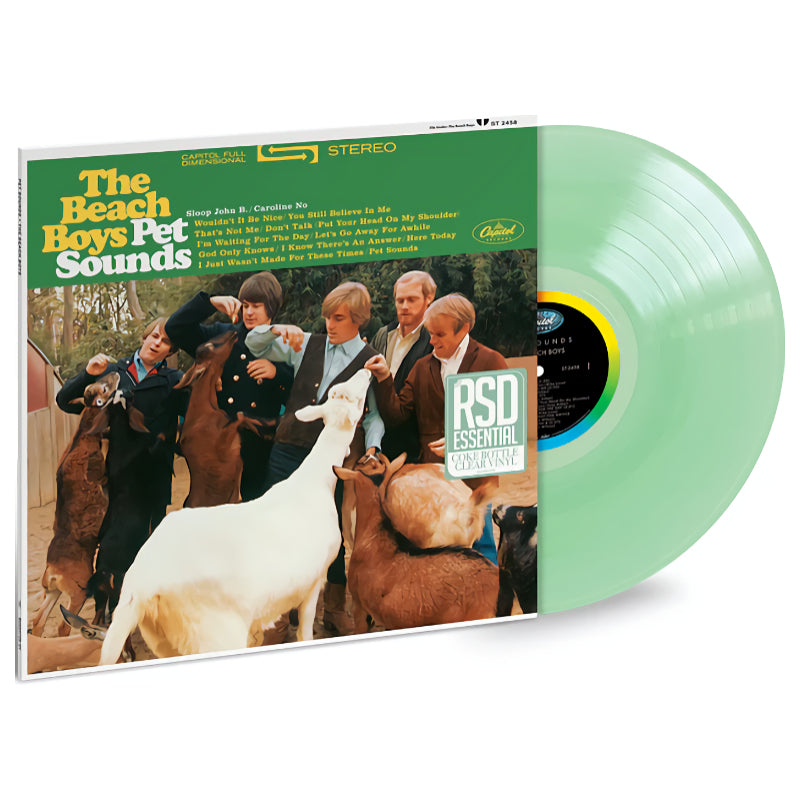 The Beach Boys - Pet Sounds -coke bottle green clear vinyl- - Velvet Music