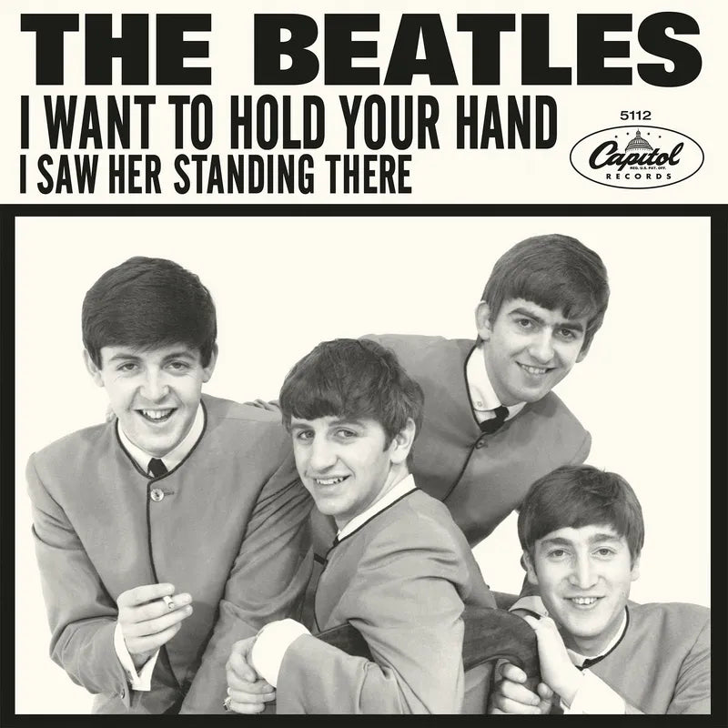 The Beatles - I want to hold your hand / i saw her standing there (single 7 pouces)