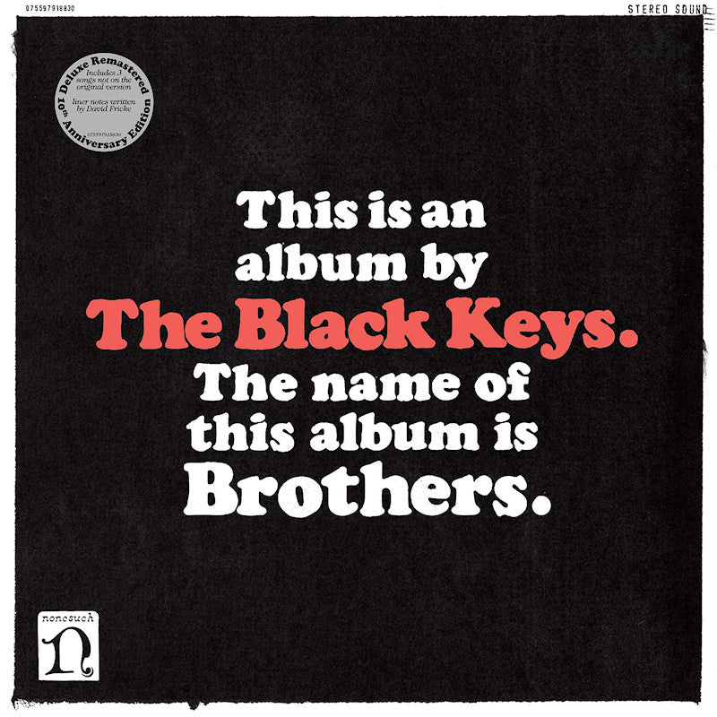 The Black Keys - Brothers -10th anniversary- (LP) - Velvet Music