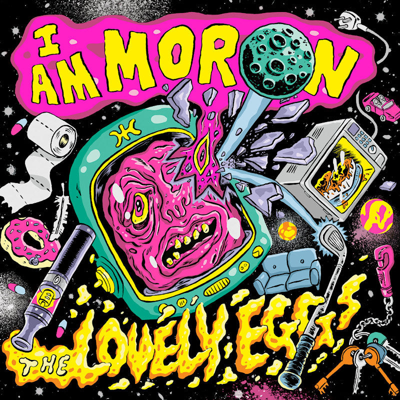 Lovely Eggs - I am moron (CD) - Velvet Music