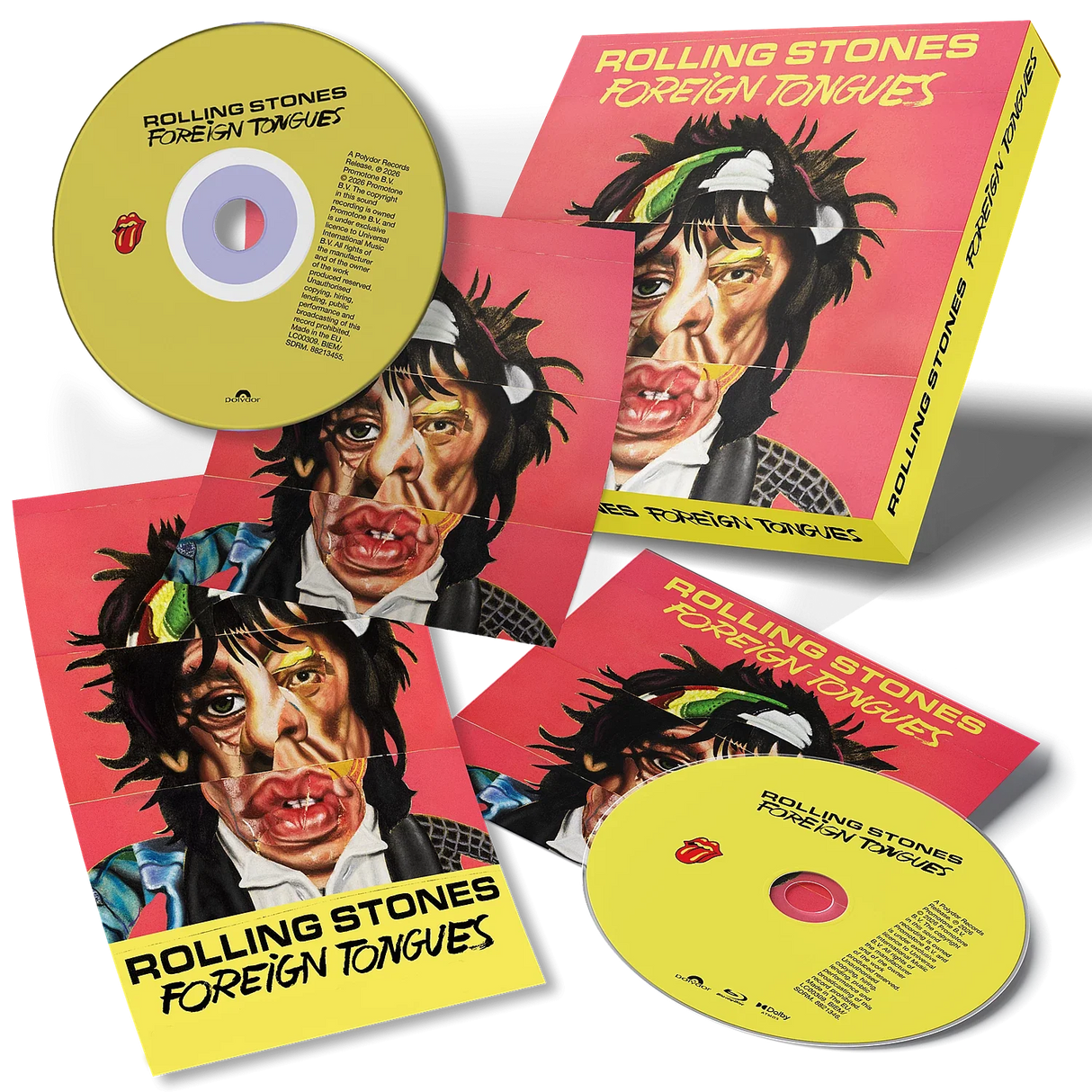 The Rolling Stones - Foreign Tongues ( | 1 CD | 1 Blu-Ray Audio CD) - Velvet Music