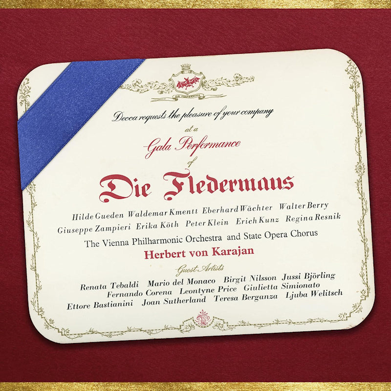 Herbert Von Karajan Wiener Philharmoniker - Strauss, j: die fledermaus (LP) - Velvet Music