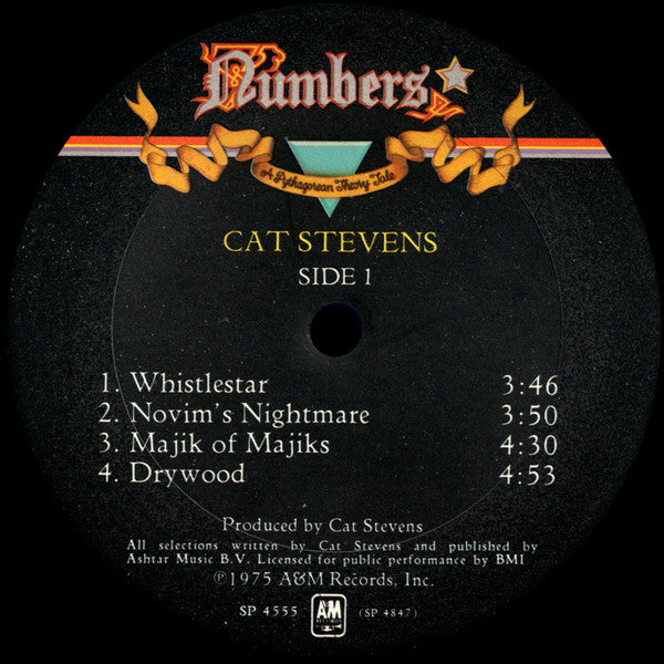 Cat Stevens - Numbers (tweedehands LP) - Velvet Music