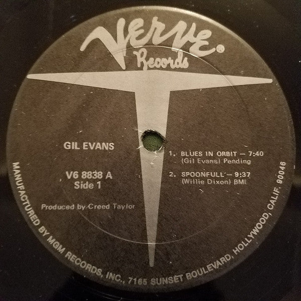 Gil Evans And His Orchestra, Kenny Burrell & Phil Woods - Previously Unreleased Recordings (tweedehands LP) - Velvet Music