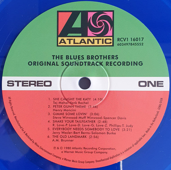 Blues Brothers, The - The Blues Brothers (Original Soundtrack Recording) (LP) - Velvet Music