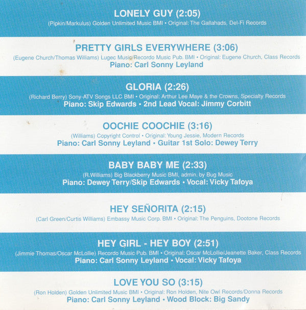 Big Sandy - Dedicated to you (CD) - Velvet Music