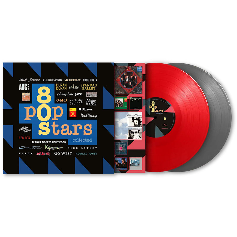 V/A (Various Artists) - 80's pop stars collected (LP)