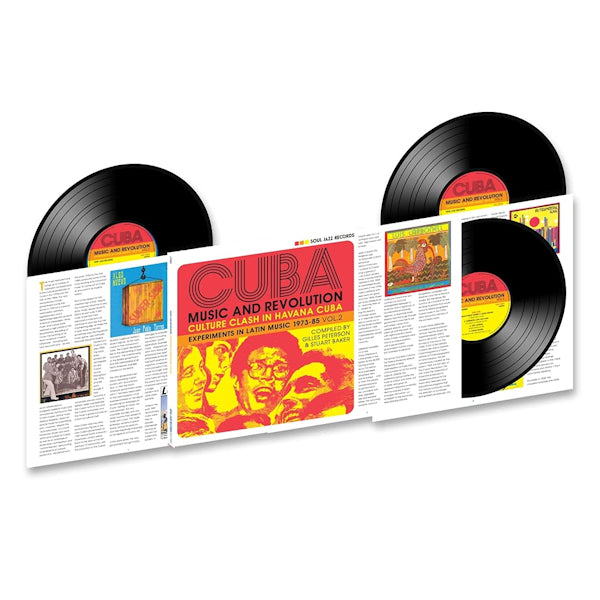 V/A (Various Artists) - Cuba: Music and Revolution - Culture Clash in Havana Cuba - Experiments in Latin Music 1973-85 Vol. (LP)