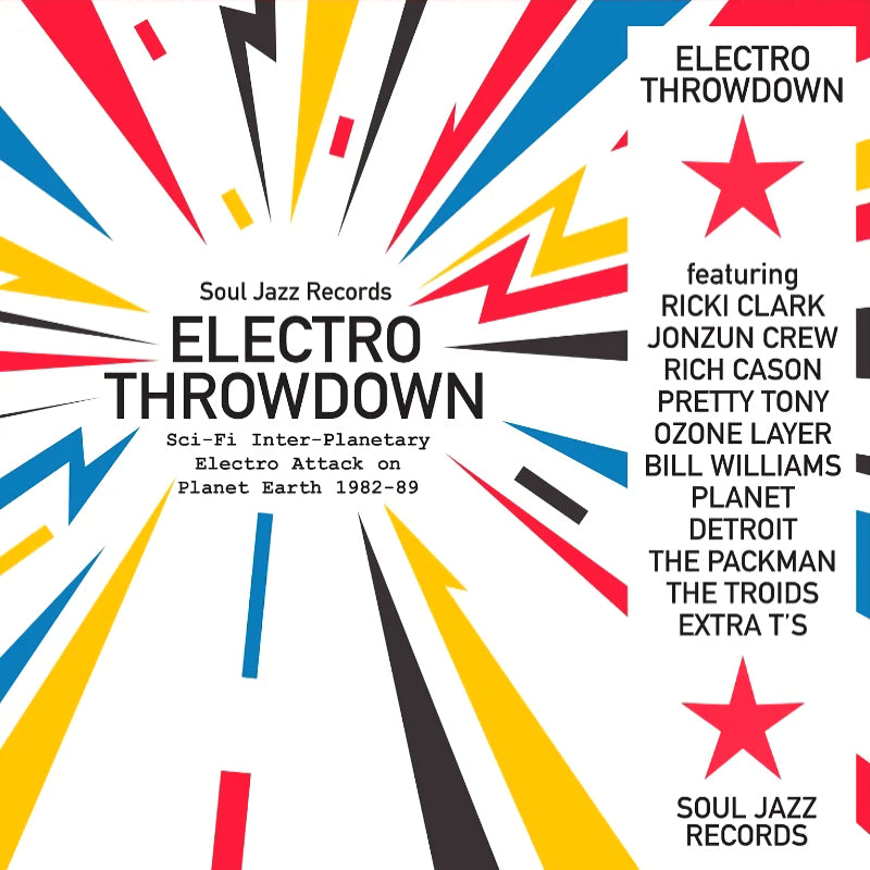 V/A (Various Artists) - Electro throwdown sci-fi inter-planetary electro attack on planet earth 1982-89 (LP) - Velvet Music