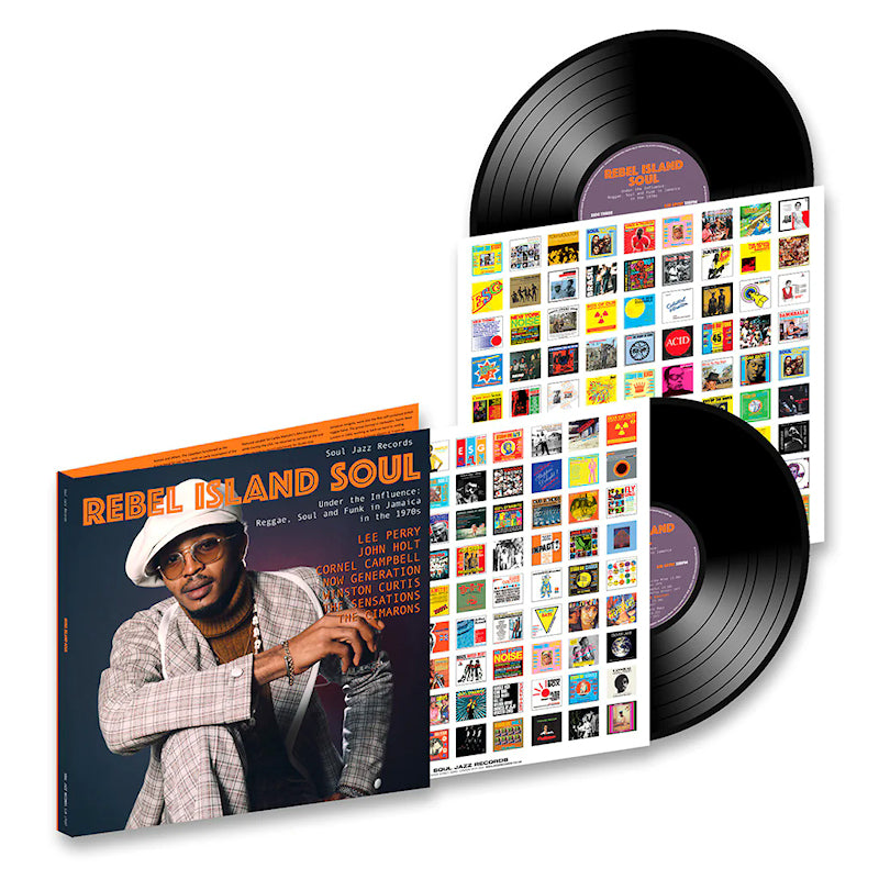 Soul Jazz Records Presents - Rebel island soul under the influence: reggae, fun (LP) - Velvet Music