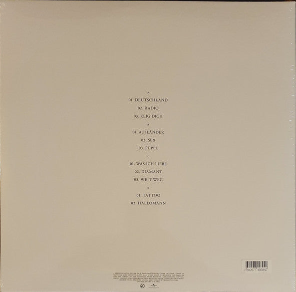 Rammstein - Untitled (tweedehands LP) - Velvet Music