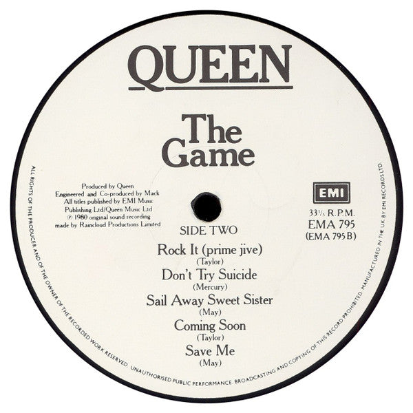 Queen - The Game (tweedehands LP) - Velvet Music