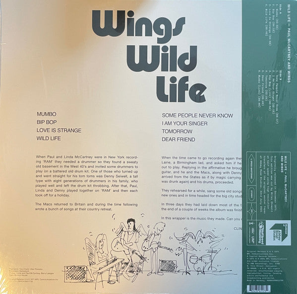 Paul Mccartney & Wings - Wild life (LP) - Velvet Music