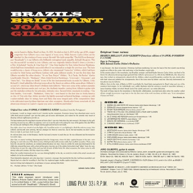 Joao Gilberto - Brazil's brilliant (LP)