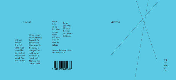 Erik Vermeulen Trio - Asterisk (second hand CD)
