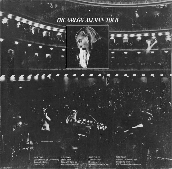 Gregg Allman With Cowboy (6) / Scott Boyer & Tommy Talton - The Gregg Allman Tour (tweedehands LP) - Velvet Music