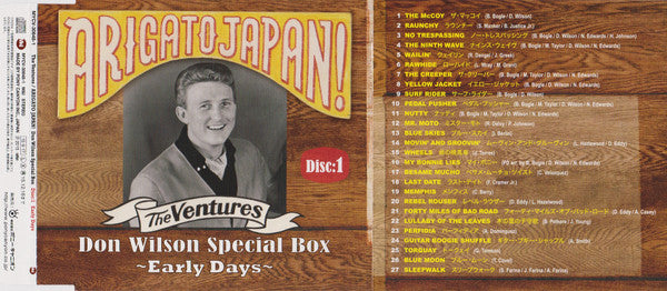 Ventures, The - Arigato Japan - Don Wilson Special Box (CD) - Velvet Music