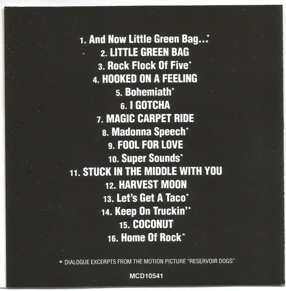 Various - Reservoir Dogs (Music From The Original Motion Picture Sound Track) (tweedehands CD) - Velvet Music
